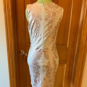 Tobi White & Gold Dress